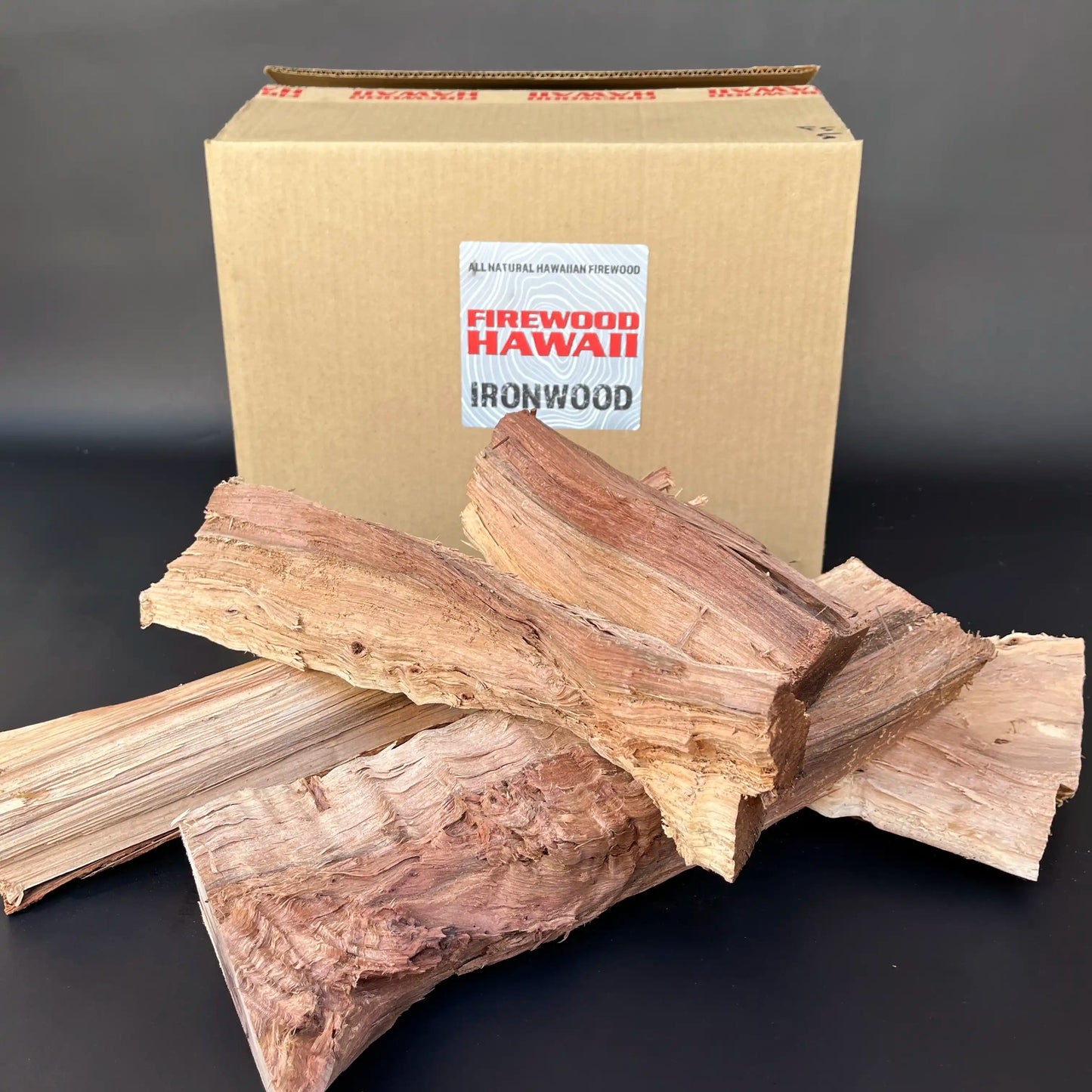 Ironwood Split Firewood - Large Box - FIREWOOD HAWAII