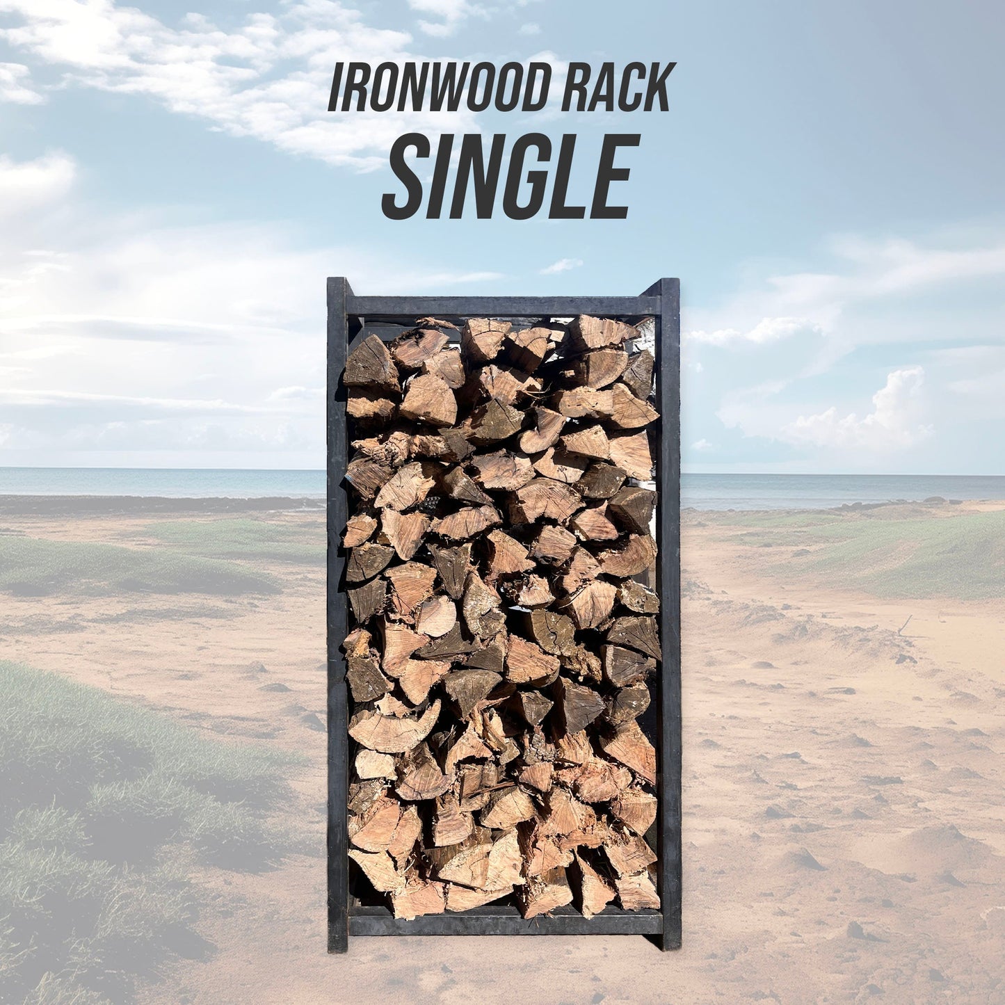 Ironwood Split Firewood 2'x4' Rack - FIREWOOD HAWAII