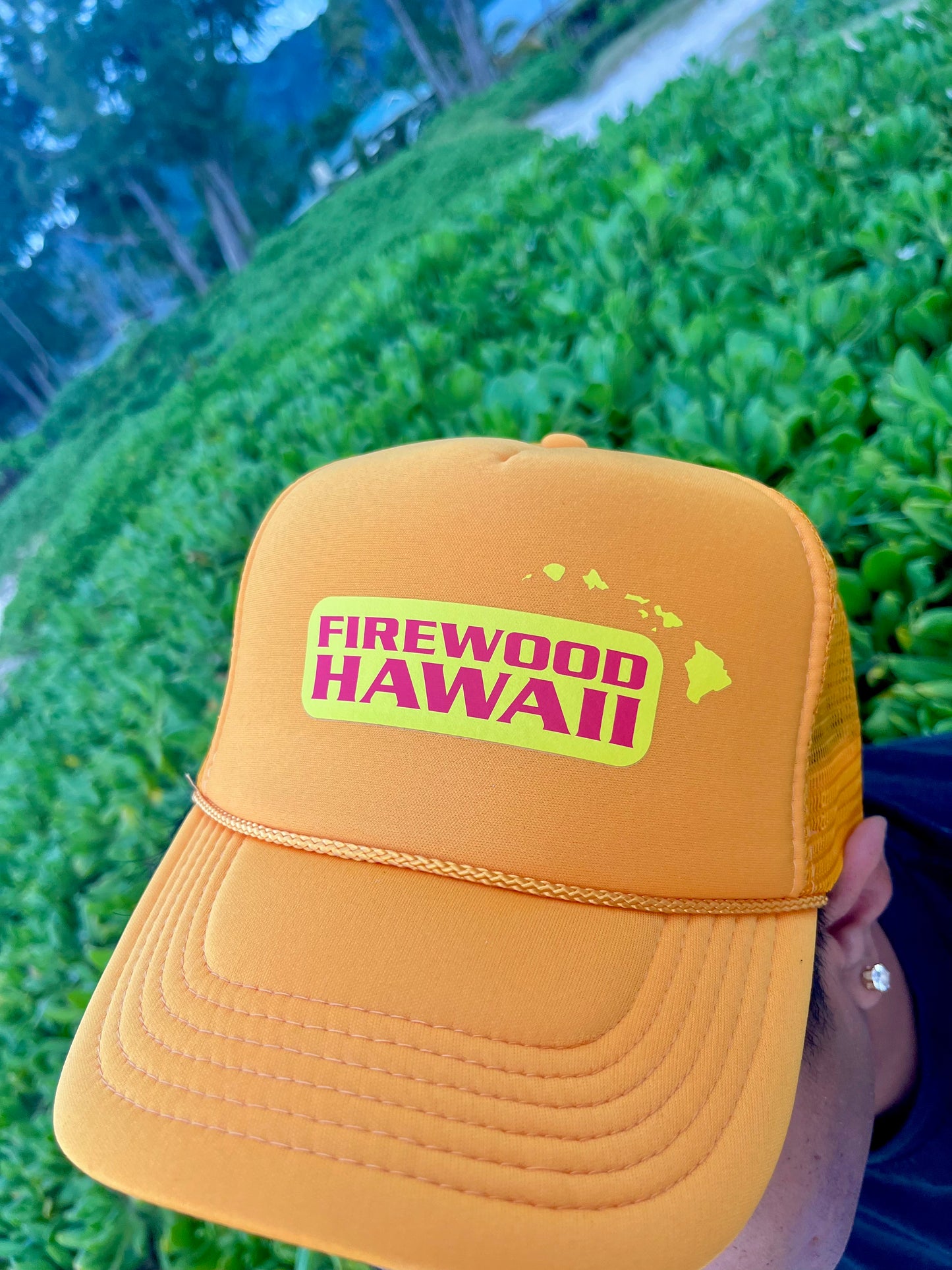 Firewood Hawaii Trucker Hats