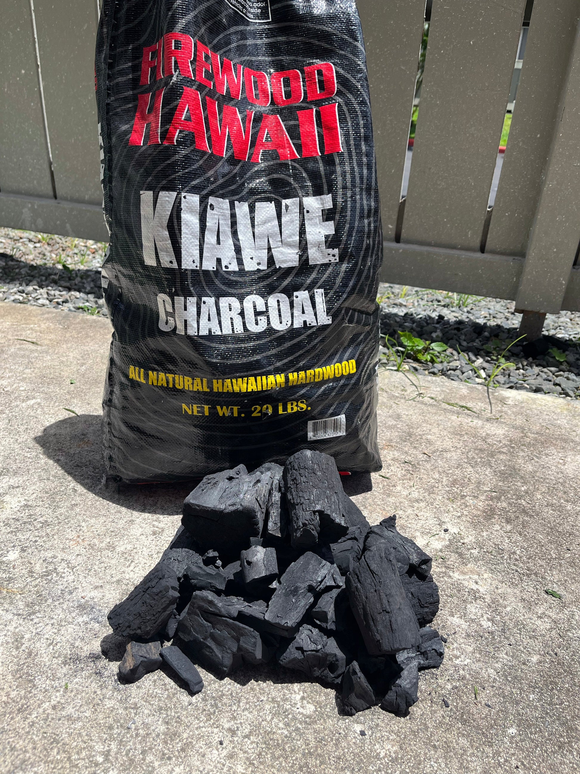 Kiawe Charcoal 20lb Bag - FIREWOOD HAWAII
