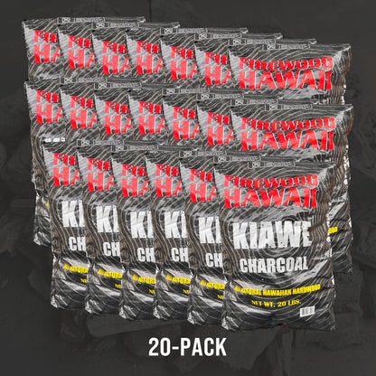 Kiawe Charcoal - Wholesale 20 - Pack - FIREWOOD HAWAII