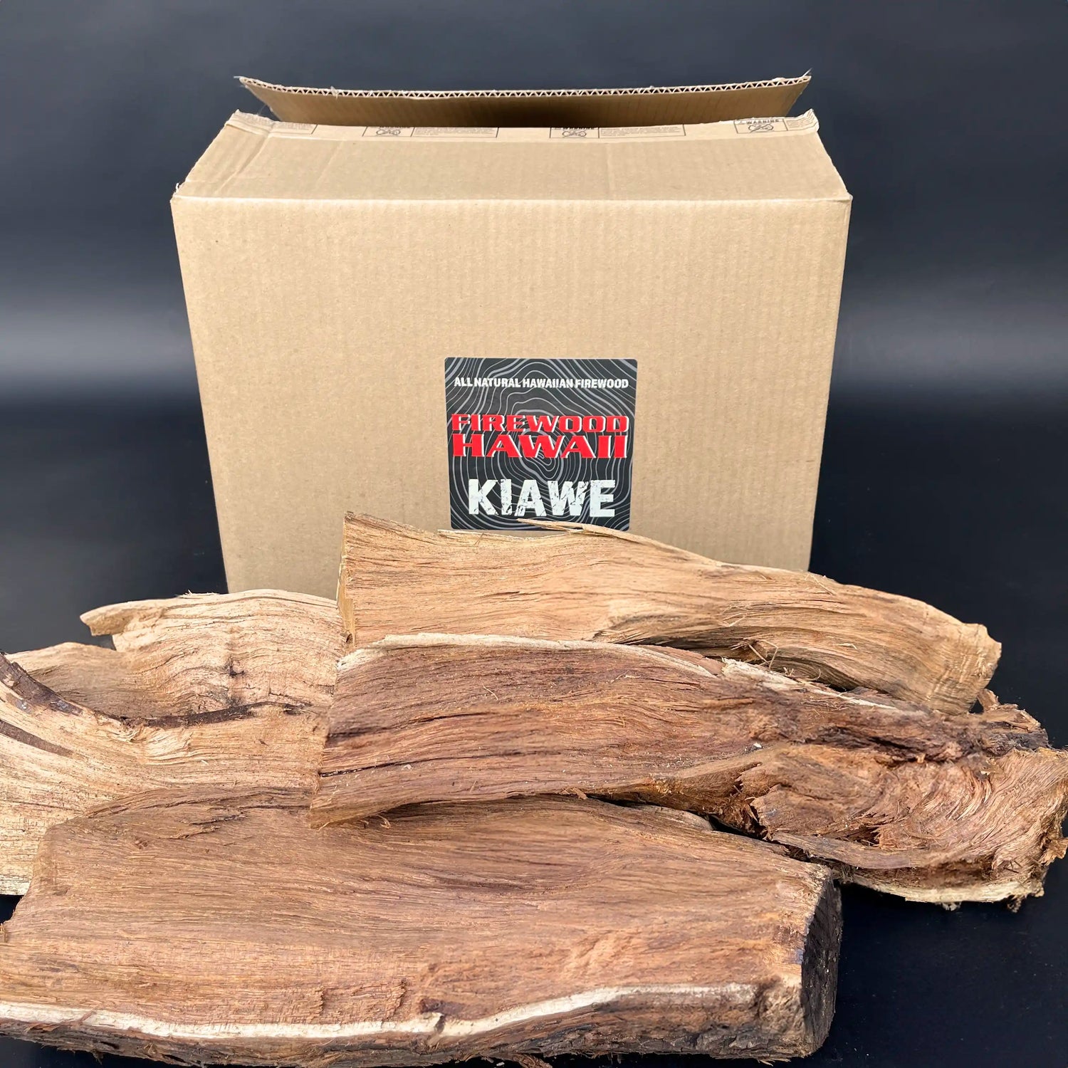 Kiawe Split Firewood - Large Box - FIREWOOD HAWAII