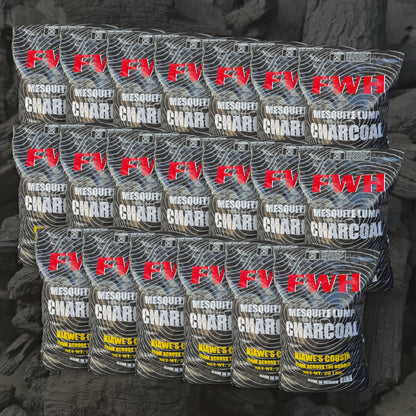 Mesquite Charcoal - Wholesale 20 - Pack - FIREWOOD HAWAII