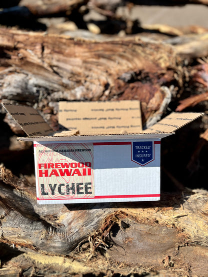 Lychee Firewood Chunks - Small Box