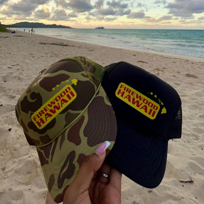 Firewood Hawaii Trucker Hats - FIREWOOD HAWAII