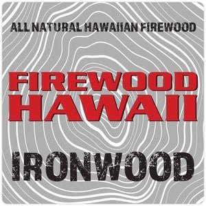 HALF CORD (6) 2' X 4' RACKS IRONWOOD SPLIT FIREWOOD - FIREWOOD HAWAII