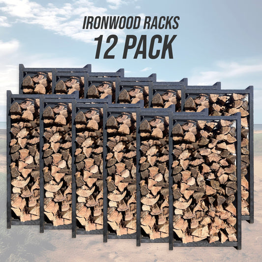 Ironwood Split Firewood Rack - 12 Pack - FIREWOOD HAWAII