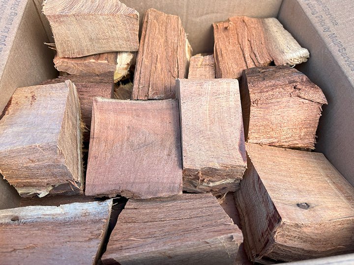 KIAWE FIREWOOD CHUNKS MEDIUM BOX - FIREWOOD HAWAII