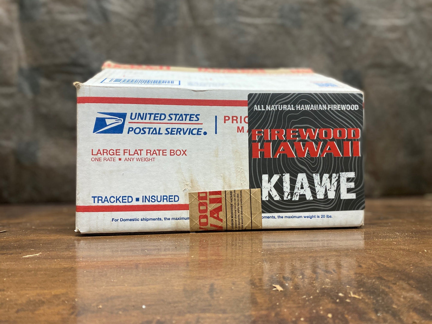 KIAWE FIREWOOD CHUNKS MEDIUM BOX - FIREWOOD HAWAII