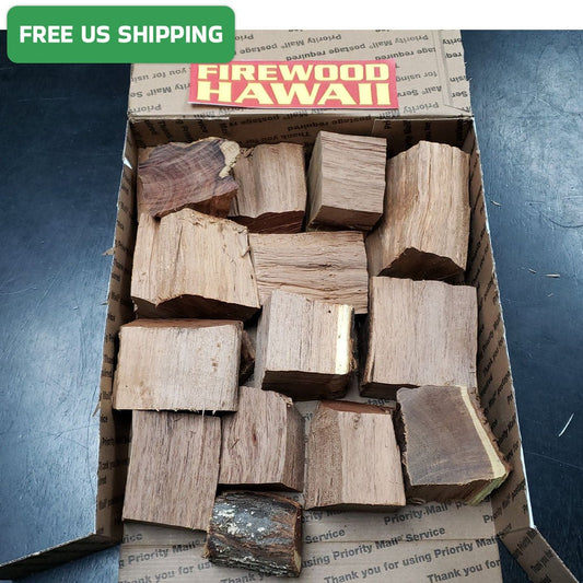 Kiawe Firewood Chunks - Small Box - FIREWOOD HAWAII