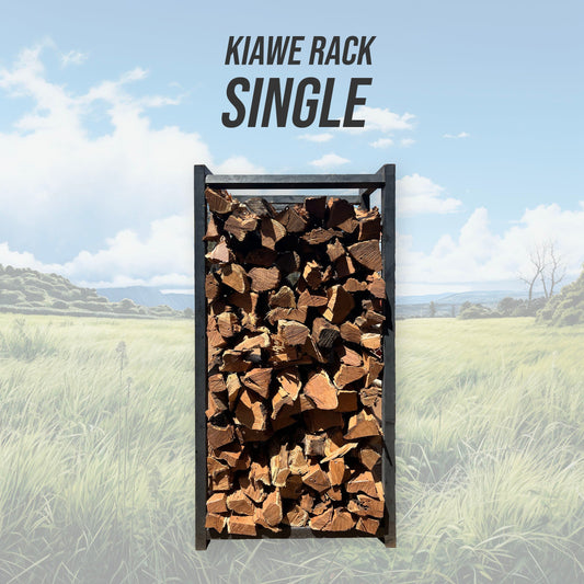Kiawe Split Firewood 2'x4' Rack - FIREWOOD HAWAII